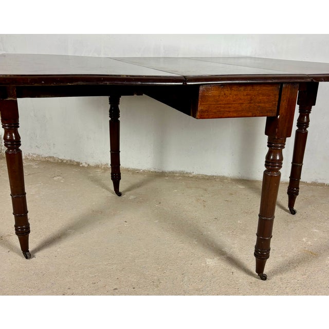 Spanish Drop-Leaf Dining Table, 1930s For Sale - Image 10 of 18