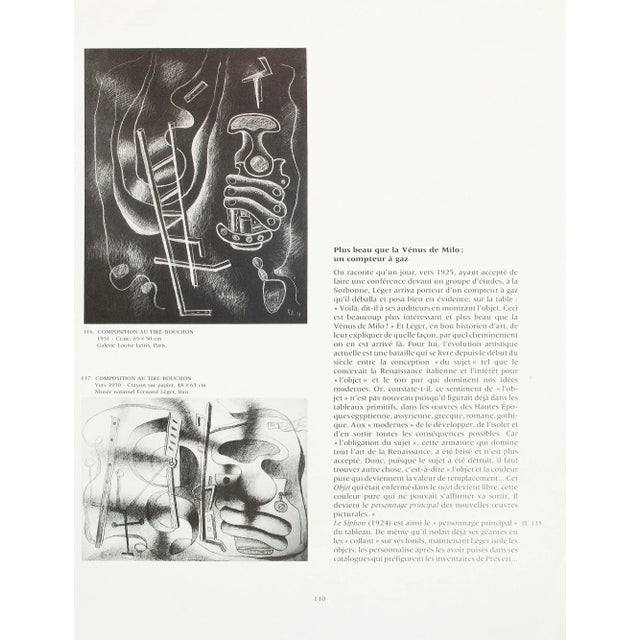 Forest Green 1990 After Fernand Leger "The Siphon", Full-Color Parisian Print For Sale - Image 8 of 9