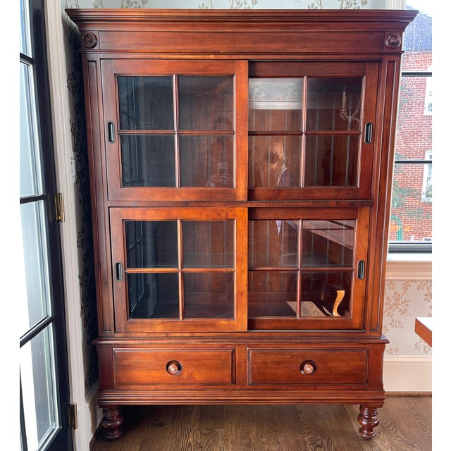 Ethan Allen Lighted Display Chairish