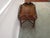 Item: Henkel Harris solid mahogany coffee butlers table with inlay. Age: 1993. Details: Number 29 finish. Measurements:...