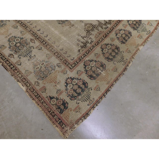 1920s Vintage Persian Rug 4'x 6'3" For Sale - Image 4 of 13