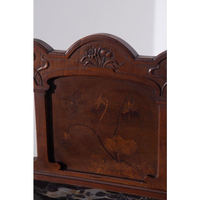 Art Nouveau Bedside Tables by Vittorio Valabrega, 1900, Set of 2 For Sale - Image 12 of 13