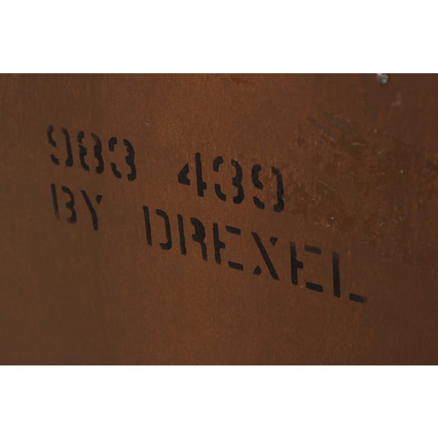 Drexel Et Cetera Mid Century Modern Glass Display Cabinet For Sale - Image 15 of 15