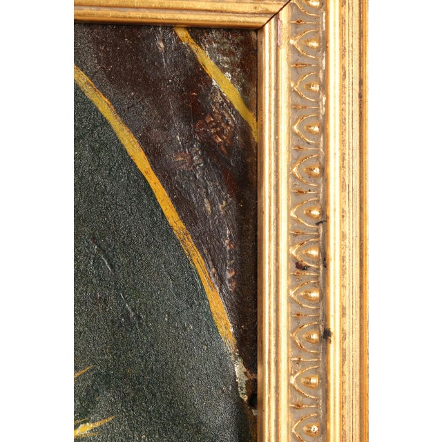 Our Lady of Refuge for Sinner, Oil on Tin, 19th Century For Sale - Image 12 of 13