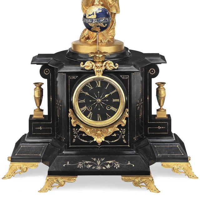 Conical Clock by Eugène Farcot, 1850 For Sale - Image 4 of 6