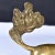 Large Brass Unicorn Sculpture Figurine on Black Wood Base Nearly 22 Inch For Sale - Image 9 of 10