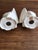 White Napcoware Turkey Candleholder Thanksgiving Pair For Sale In Fayetteville, AR - Image 6 of 11