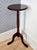 Vintage Bombay Company mahogany pedestal accent table with classic turned column and tripod base, ideal as a side table,...