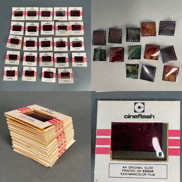 Vintage 50s Deadstock Sda Toho Slide Projector Tokor Lens With Case + Extras, Japan For Sale - Image 9 of 13