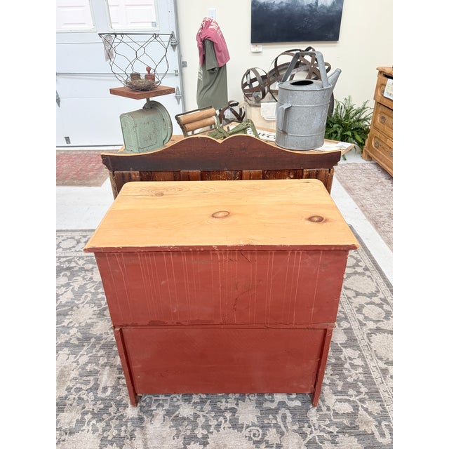 Antique Scrubbed Pine Sugar Chest For Sale - Image 15 of 15