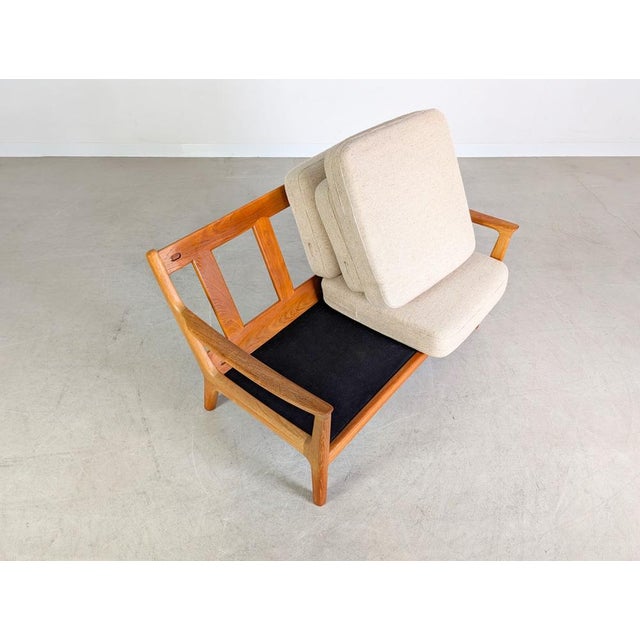 Two-Seater Sofa in Teak from France & Søn For Sale - Image 9 of 11