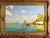 Albert Ferdinand Duprat, View of the Venetian Lagoon, Oil on Canvas For Sale - Image 8 of 8