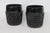 Mid-Century Modern Late 20th Century Indiana Glass Tiara Glasses Cameo Black Diamond Point Tumblers - a Pair For Sale - Image 3 of 9