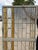 Victorian Antique Victorian Amber Stained Leaded Glass Double Window Converted to Door For Sale - Image 3 of 18