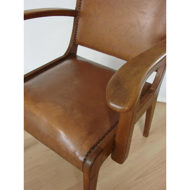 Beech Side Chair, 1950s For Sale - Image 13 of 14