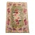 Antique Early 20th Century Samarkand Floral Rug With Rose Bouquet For Sale