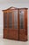 Neoclassical Kindel Neoclassical Mahogany Breakfront Bookcase For Sale - Image 3 of 18