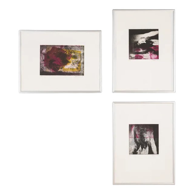 Homage to John, Etchings, Set of 3, Framed For Sale