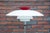 Red PH80 Floor Lamp by Poul Henningsen for Louis Poulsen, Denmark, 1970s For Sale - Image 8 of 10