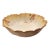 1890s French Martial Redon Limoges Gilt Floral Scalloped Bowl For Sale