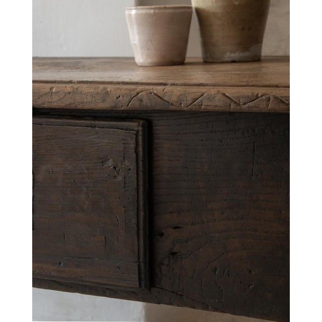 Patinated Console Table, 1700 For Sale - Image 14 of 18