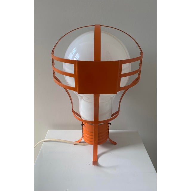 Vintage 1970s Postmodern Oversized Pop Art Lamp For Sale - Image 4 of 11