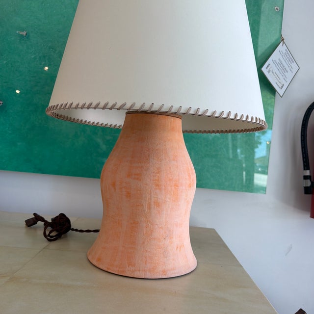 Orange The Odile Coral Table Lamp by Julie Terestman For Sale - Image 8 of 12