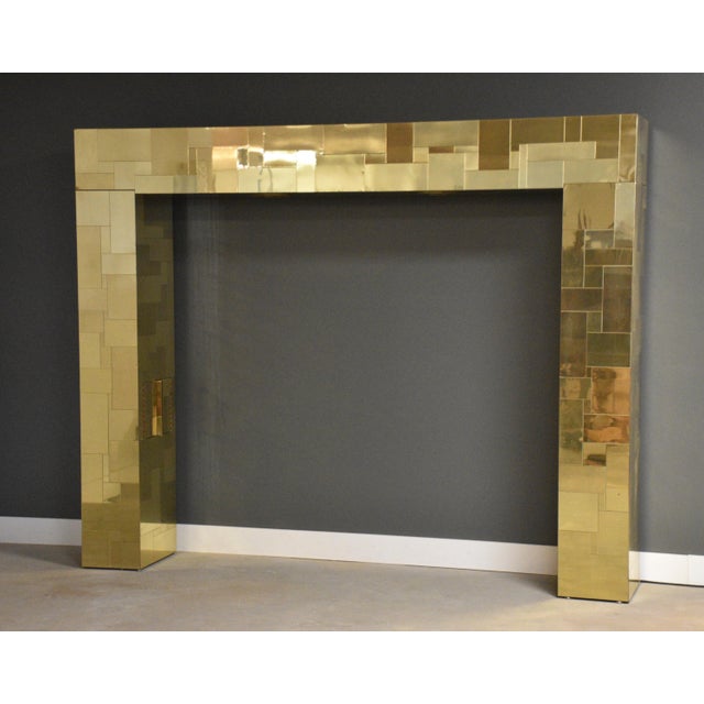 1970s Paul Evans Cityscape Brass Headboard For Sale In Boston - Image 6 of 12