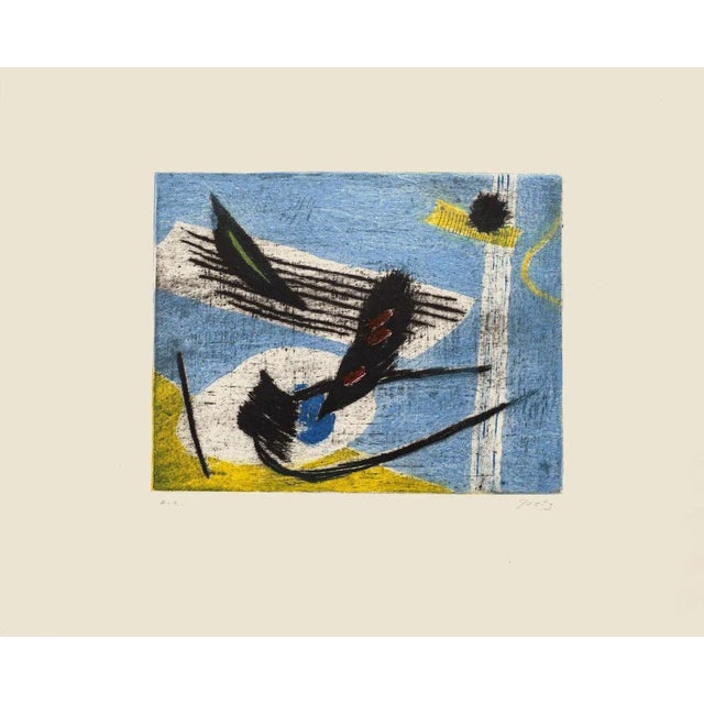 Image dimensions: 27 x 34 cm. A Surrealist Composition is an original artwork realized by Henry Goetz in the 1970s....