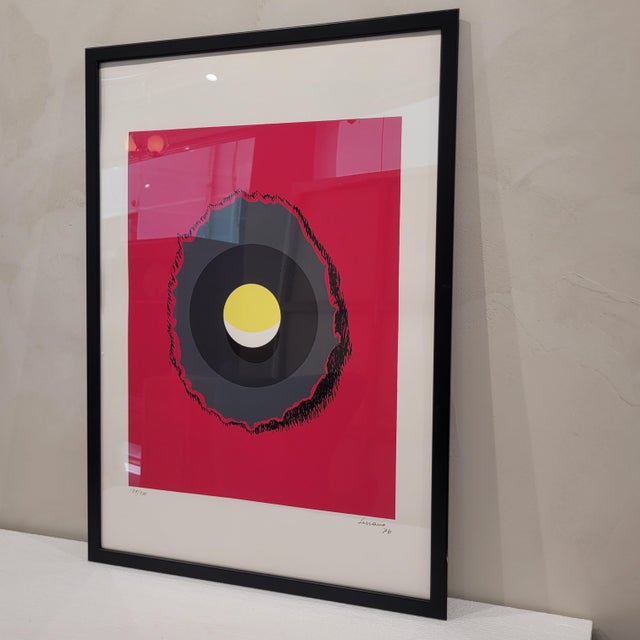 1970s Pablo Serrano, Abstract Composition, 1976, Serigraph, Framed For Sale - Image 5 of 10