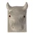 20th Century Country Ceramic Cow Wall Hook For Sale