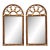 Vintage Bamboo & Rattan Mirrors-a Pair For Sale