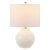 Safavieh Zaid Resin Table Lamp - Ivory For Sale In Philadelphia - Image 6 of 7