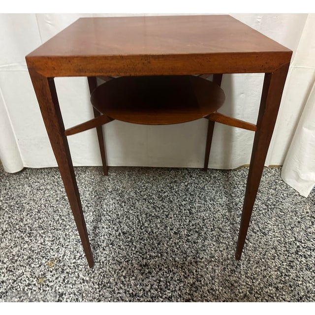 Contemporary 1990s Baker Milling Road Inlaid Square Table For Sale - Image 3 of 7
