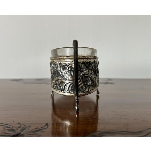 Small Art Nouveau Jardinière with Original Glass, 1890s For Sale - Image 3 of 14