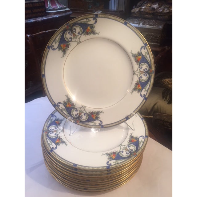 Royal Worcester Porcelain Dinner Plates Set of 12 Chairish