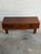 Mid-Century Modern Rosewood Low Chest Entry Bench Drawers Symmetrical Grain Storage Sweden 1960s For Sale - Image 3 of 10