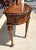 Wood Banded Top Foyer Table With One Drawer and Fluted Legs For Sale - Image 7 of 11