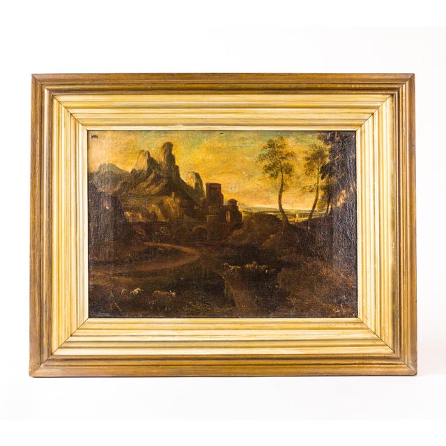 After Claude Lorrain, Landscape, 1800s, Oil on Canvas For Sale - Image 15 of 15