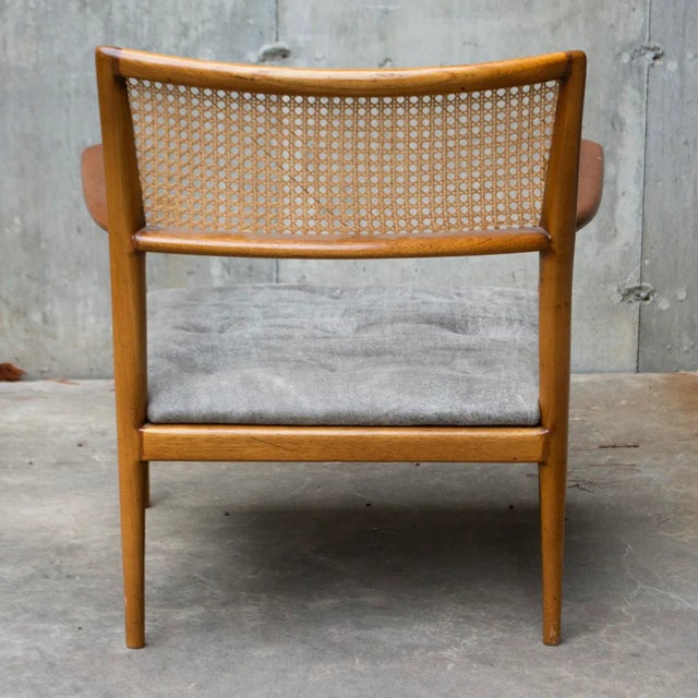 Pair of Vintage Mid-Century Armchairs by Carlos Milan For Sale In New York - Image 6 of 8