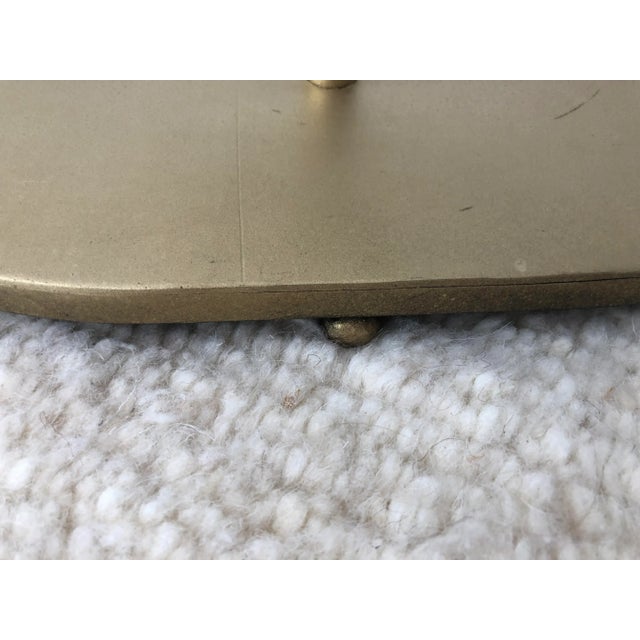 Modern Floor Lamp With Gilded Iron Base - a Pair For Sale - Image 4 of 13