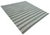 Handmade Woolen Flat Weave Rug, Blueish Grey and White Striped Wool Rug - 8'x10' For Sale - Image 13 of 13