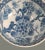 Vintage Pair of Blue & White Porcelain Floral Japanese Asian Serving Rice Bowls, Marked For Sale - Image 4 of 7