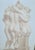 1990s Monumental Sized Distressed Silver Framed Pale Graphic Greek Goddesses Wall Art Reproduction Prints - A Pair For Sale - Image 13 of 16