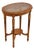 Adams Style Cane & Glass Top Paint Decorated Table For Sale