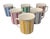 Ceramic Mid-Century Modern Multi Color Villeroy & Boch Hot Coco Mugs- Set of 6 For Sale - Image 7 of 7