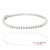 14k White Gold Diamond Bracelet Metal Type: 14k White Gold Total Item Weight: 7.6 Grams Length: 7.5 in Width: 3.0 mm...
