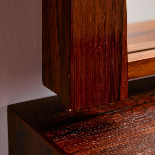 Rosewood Framed Mirror, Set of 2 For Sale - Image 4 of 18