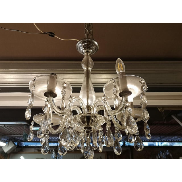Palace light fixture Clear crystal chandelier lighting Ceiling light Pendant light Living room light Dining room lighting...