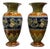 Lambeth Revival Vases in Stoneware from Royal Doulton, 2001, Set of 2 For Sale